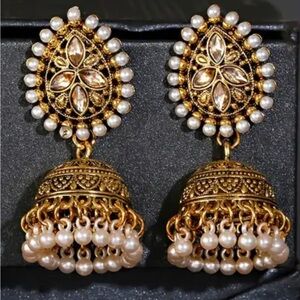 Indian Jhumka earrings